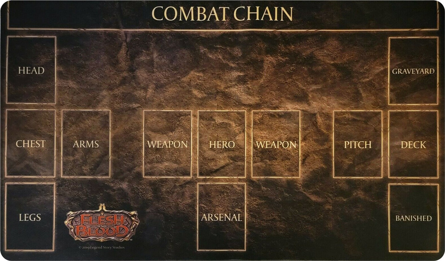 Flesh and Blood Classic Playmat - Brown - Playmats Sealed