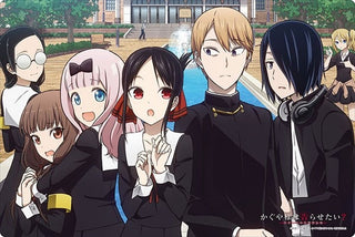 Bushiroad Rubber Mat Collection Vol.892: Kaguya-sama: Love Is War? -The Geniuses’ War of Love and Brains - Key Visual
