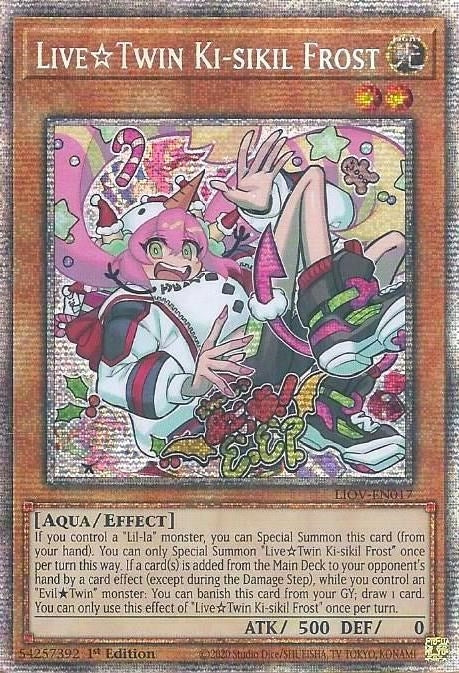 Live Twin Ki-sikil Frost (Starlight Rare) (17) (LIOV) - YuGiOh Single