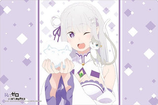 Bushiroad Rubber Mat Collection Vol.890: Re:Zero Starting Life in Another World - Emilia (890) - Playmats Sealed