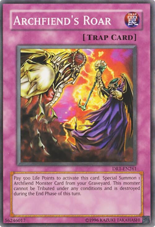 Archfiend’s Roar (1261) - YuGiOh Single