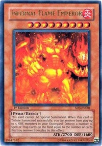 Infernal Flame Emperor (3001) (SD3) - YuGiOh Single