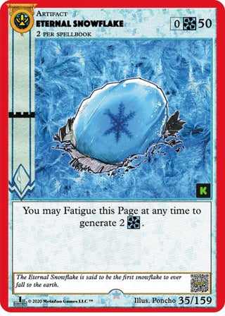 Eternal Snowflake (35) (CNKE) - MetaZoo Single