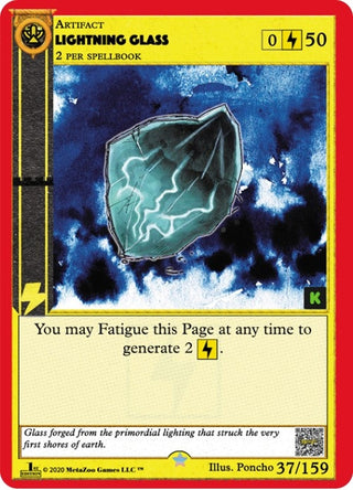 Lightning Glass (37) (CNKE) - MetaZoo Single