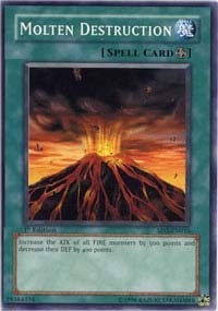 Molten Destruction (3016) (SD3) - YuGiOh Single