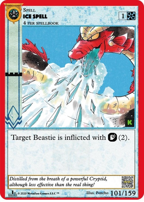 Ice Spell (101) (CNKE) - MetaZoo Single