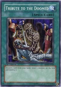 Tribute to the Doomed (3020) (SD3) - YuGiOh Single