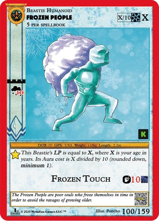Frozen People (100) (CNKE) - MetaZoo Single