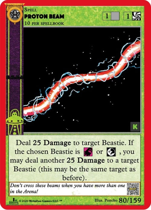 Proton Beam (80) (CNKE) - MetaZoo Single