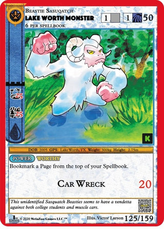 Lake Worth Monster (125) (CNKE) - MetaZoo Single