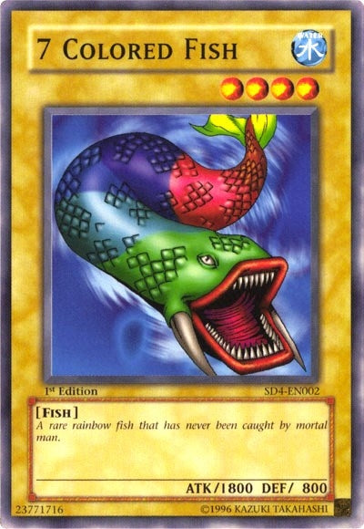 7 Colored Fish (4002) (SD4) - YuGiOh Single