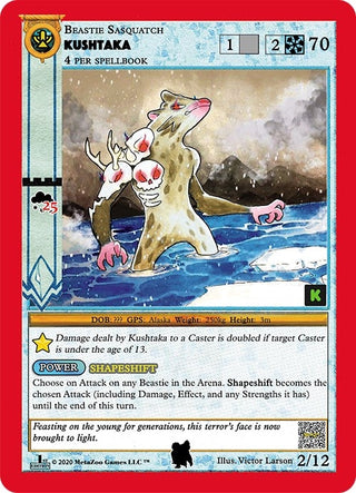 Kushtaka (2) (CNKE-TD) - MetaZoo Single
