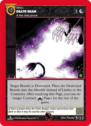 Death Beam (5) (CNKE-TD) - MetaZoo Single
