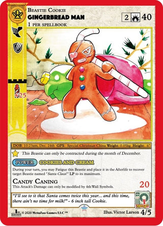Gingerbread Man (First Edition) (4) (HOLIP) - MetaZoo Single