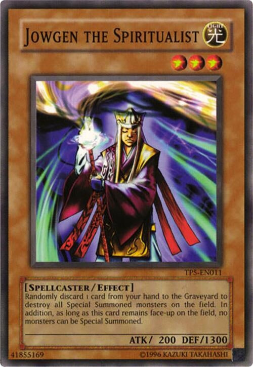 Jowgen the Spiritualist (5011) - YuGiOh Single