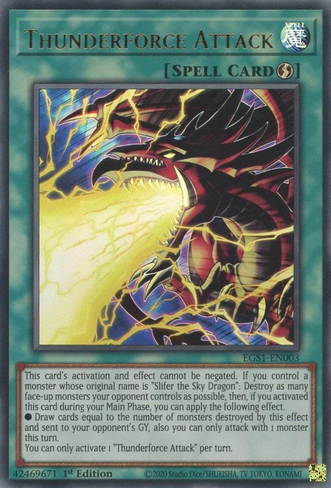 Thunderforce Attack (1003) (EGS1) - YuGiOh Single