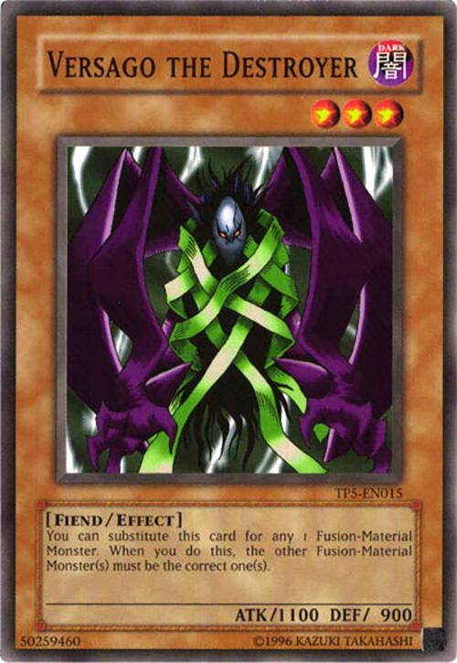 Versago the Destroyer (5015) - YuGiOh Single