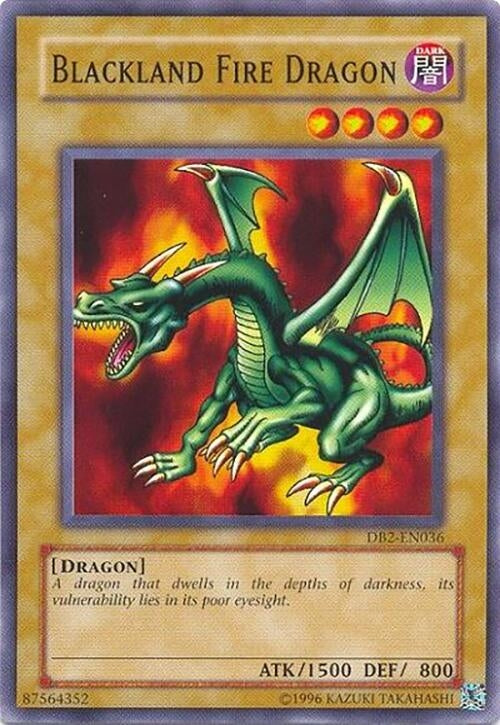 Blackland Fire Dragon (2036) - YuGiOh Single