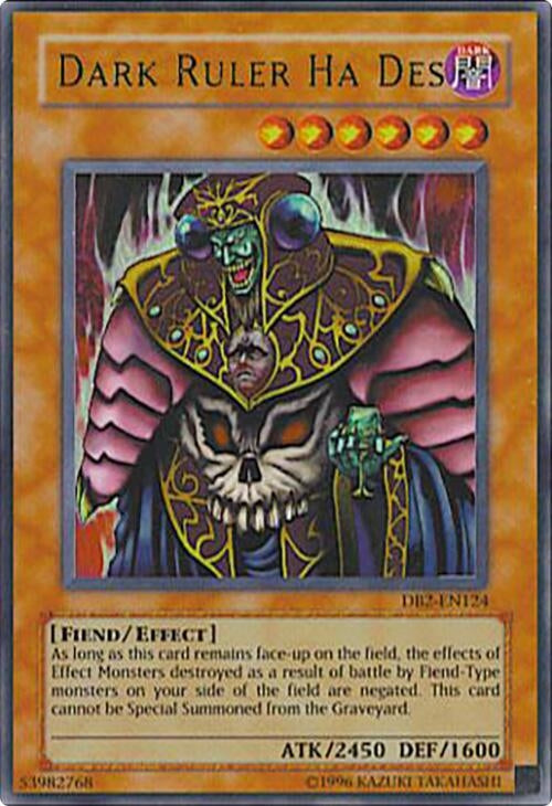 Dark Ruler Ha Des (2124) - YuGiOh Single