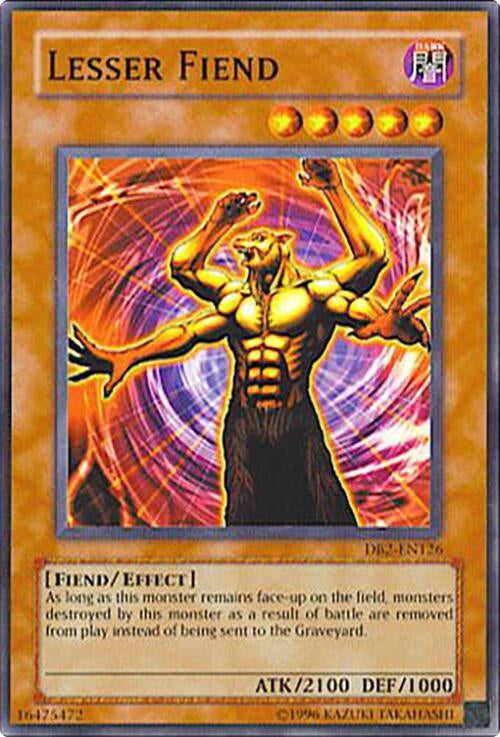 Lesser Fiend (2126) - YuGiOh Single