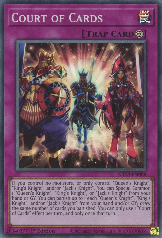 Court of Cards (8) (KICO) - YuGiOh Single