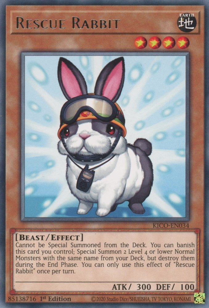Rescue Rabbit (34) (KICO) - YuGiOh Single