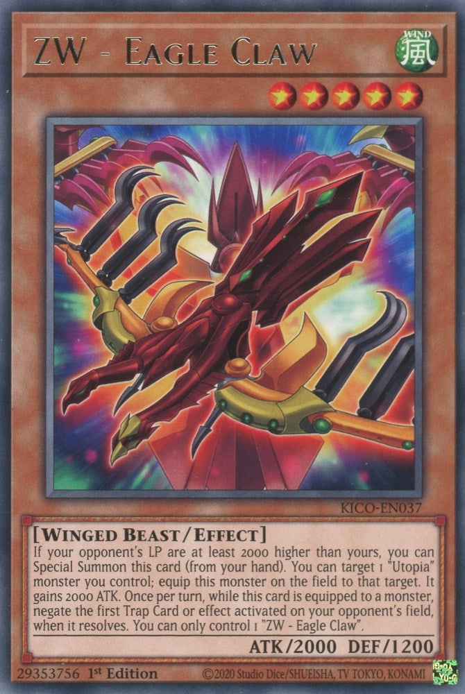 ZW - Eagle Claw (37) (KICO) - YuGiOh Single