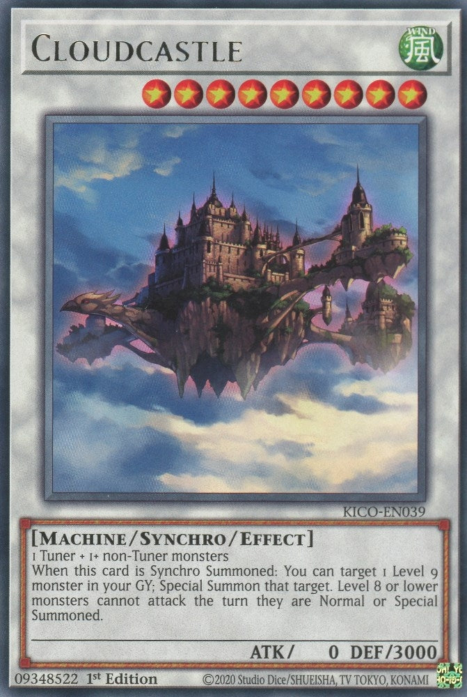 Cloudcastle (39) (KICO) - YuGiOh Single