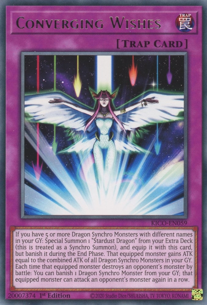 Converging Wishes (59) (KICO) - YuGiOh Single