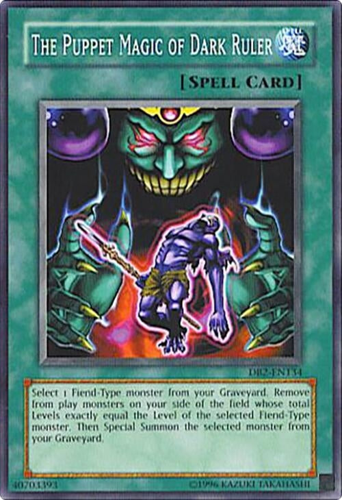 The Puppet Magic of Dark Ruler (2134) - YuGiOh Single