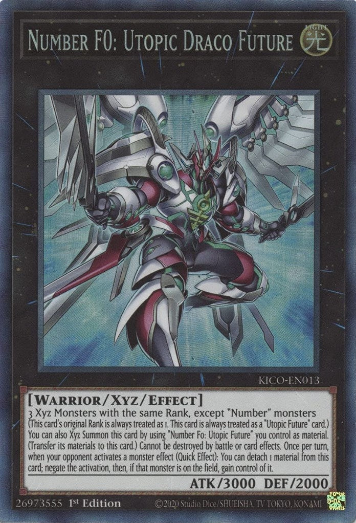 Number F0: Utopic Draco Future (CR) (13) (KICO) - YuGiOh Single