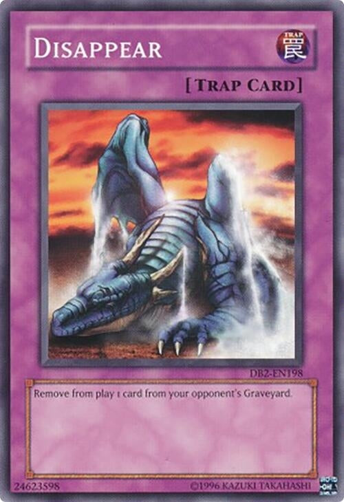 Disappear (2198) - YuGiOh Single