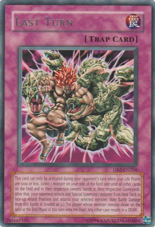 Last Turn (2206) - YuGiOh Single