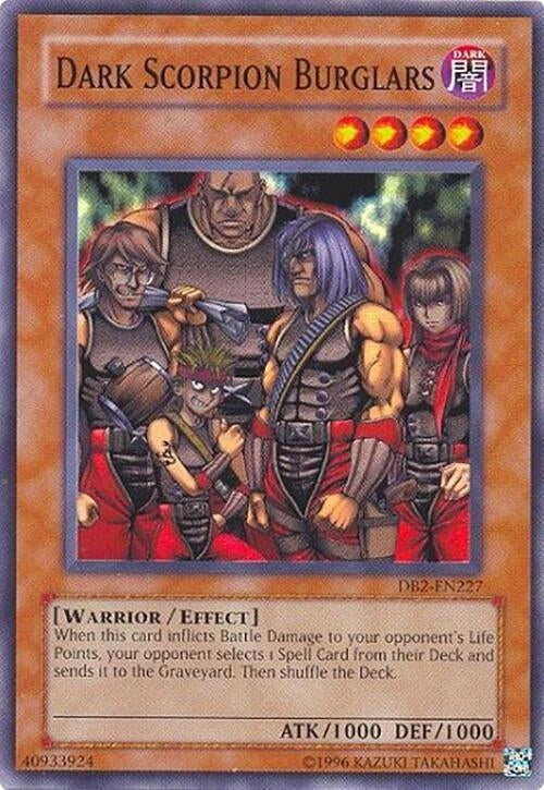 Dark Scorpion Burglars (2227) - YuGiOh Single