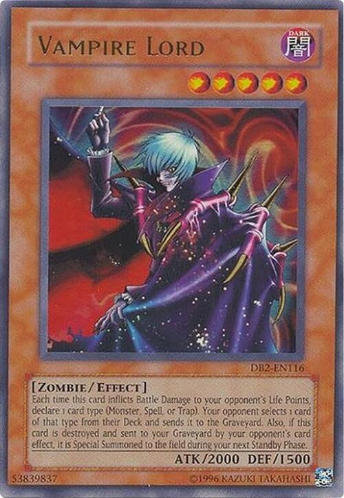 Vampire Lord (2116) - YuGiOh Single