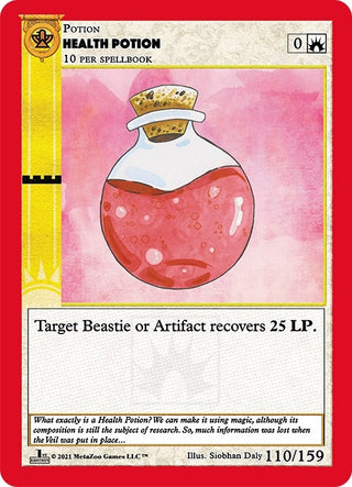 Health Potion (110) (CNFE) - MetaZoo Single