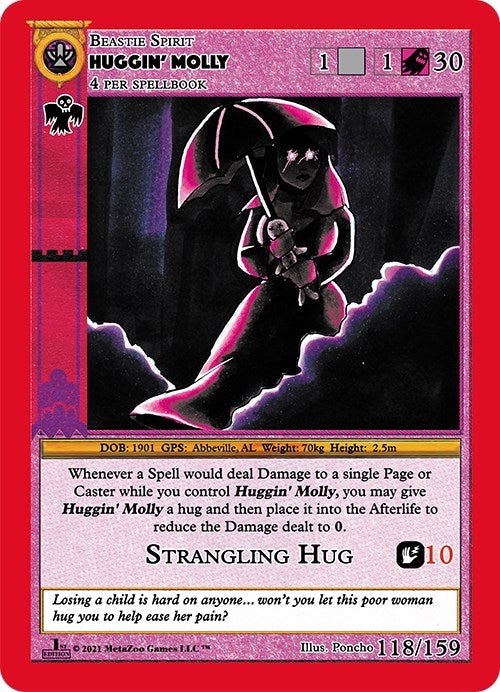 Huggin’ Molly (118) (CNFE) - MetaZoo Single