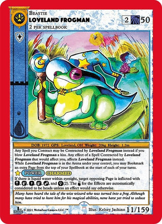 Loveland Frogman (11) (CNFE) - MetaZoo Single