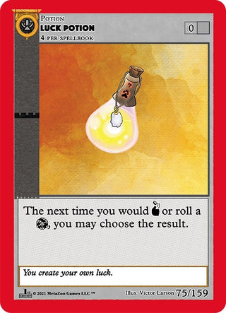 Luck Potion (75) (CNFE) - MetaZoo Single
