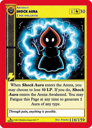 Shock Aura (116) (CNFE) - MetaZoo Single