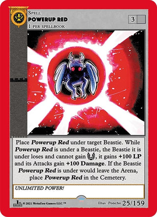 Powerup Red (25) (CNFE) - MetaZoo Single