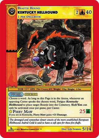 Kentucky Hellhound (5) (CNFE-RE) - MetaZoo Single