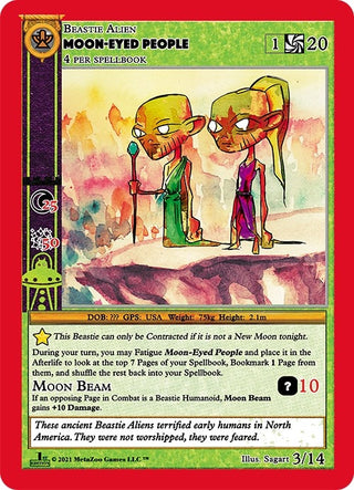 Moon-Eyed People (3) (CNFE-RE) - MetaZoo Single