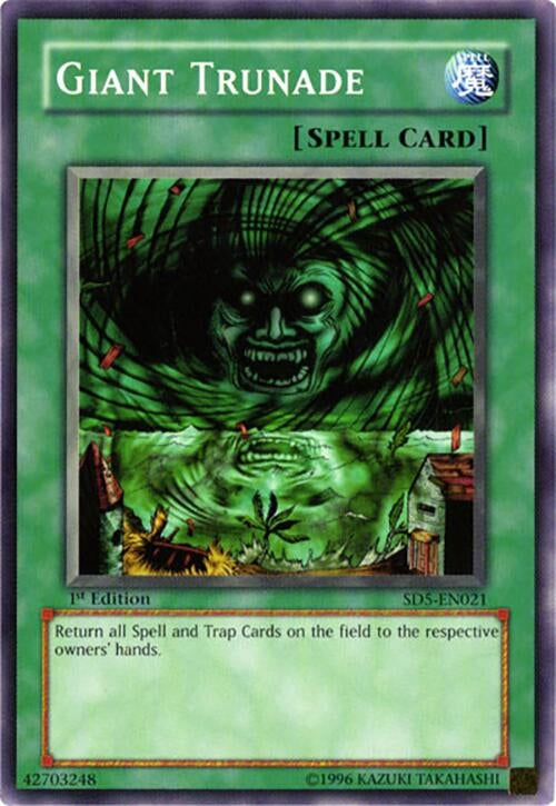 Giant Trunade (5021) - YuGiOh Single