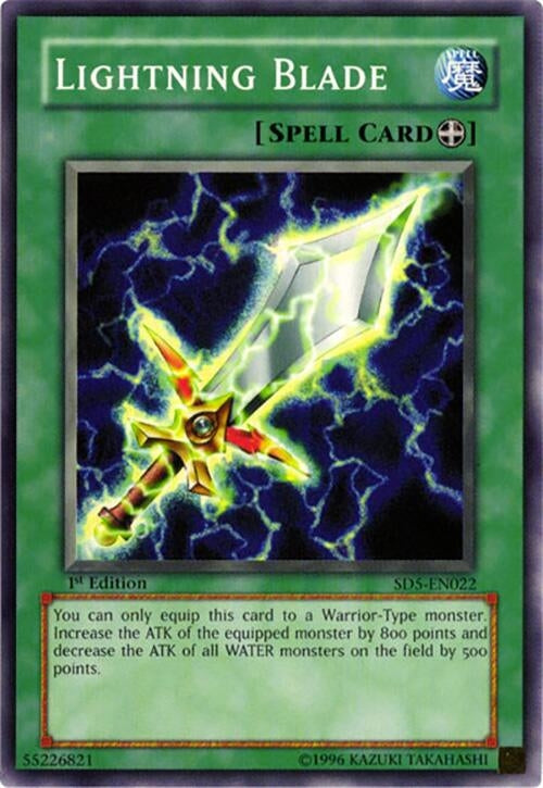 Lightning Blade (5022) - YuGiOh Single