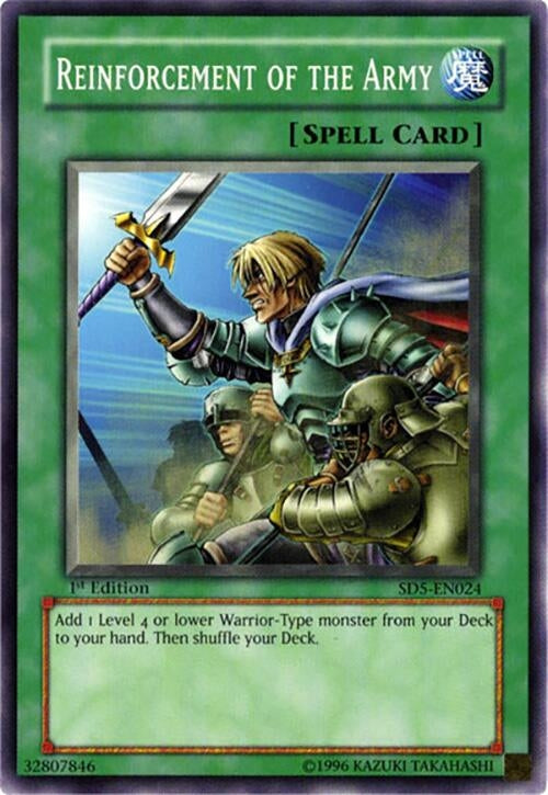 Reinforcement of the Army (5024) - YuGiOh Single