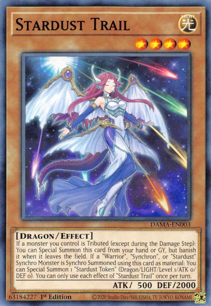 Stardust Trail (3) (DAMA) - YuGiOh Single