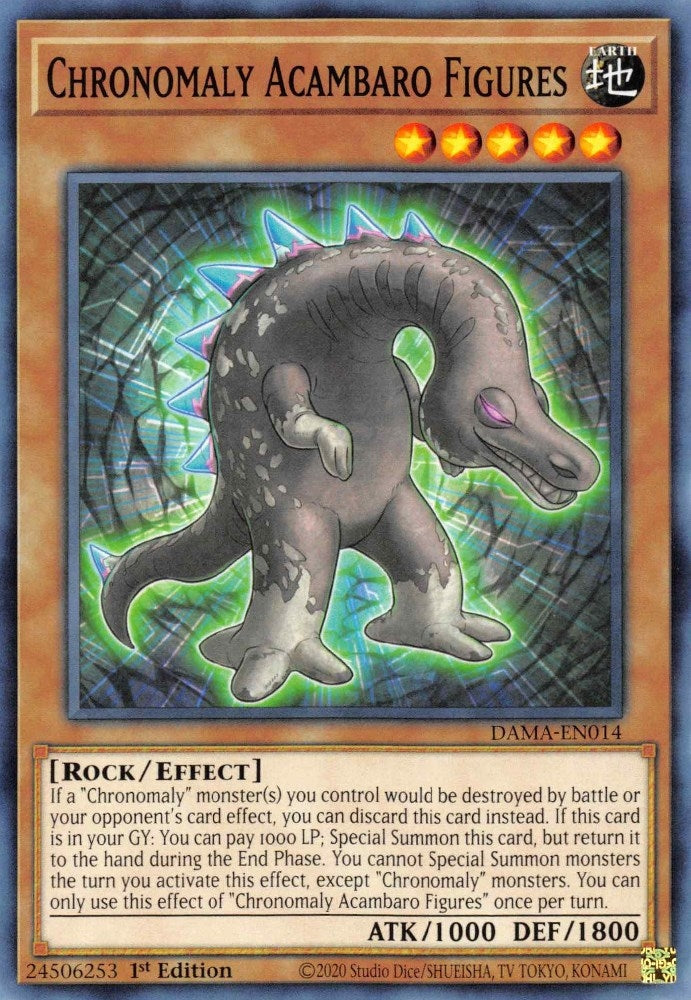 Chronomaly Acambaro Figures (14) (DAMA) - YuGiOh Single