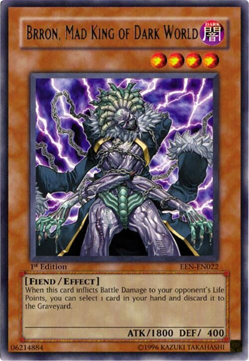 Brron Mad King of Dark World (22) - YuGiOh Single