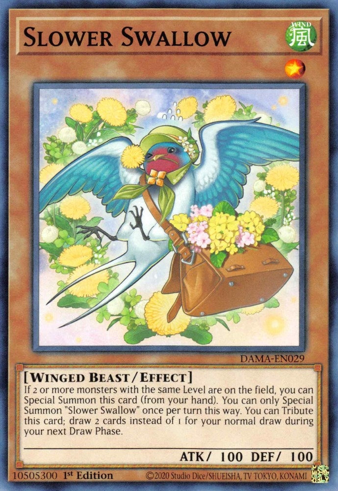 Slower Swallow (29) (DAMA) - YuGiOh Single